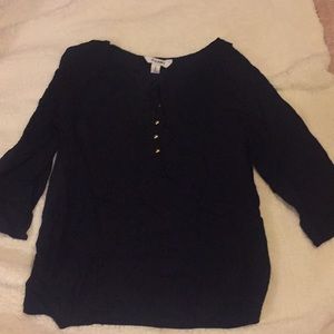 Old navy black blouse